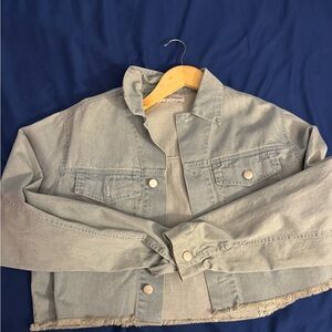 Womans Light Blue Denim Jacket